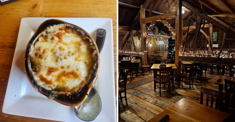 This New Hampshire Restaurant Serves French Onion Soup Worth Driving Miles For