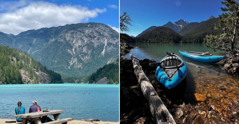 This Unreal Washington Lake Has Some Of The Bluest Water You’ll Ever See