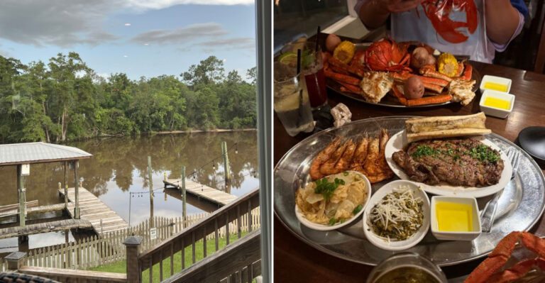 The Small Town Mississippi Steakhouse Serving Massive Steaks Right On The River