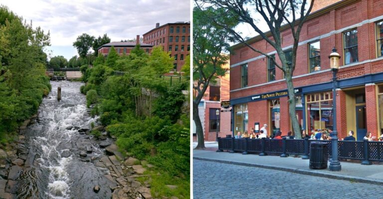 This Massachusetts Mill City Has Free Canal Walks And Enough Cheap Eats For A Full Day Out