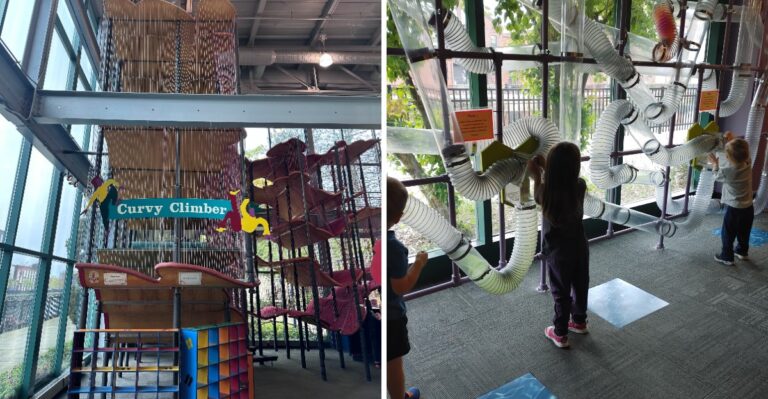This Massachusetts Children’s Museum Has A Giant Curvy Climber, Rooftop Garden, And Canal-Inspired Water Play