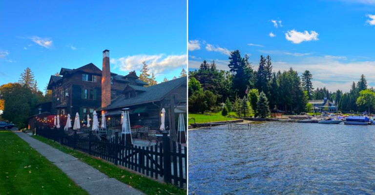 The New York Lake Town Where Stone Buildings And Sidewalk Cafes Line A Main Street Built For Wandering