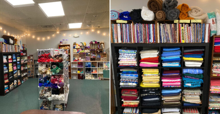 The Upstate New York Craft Store Where $10 Can Fill A Bag With Fabric And Yarn