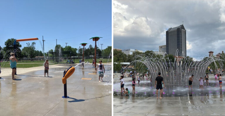 These Seven Ohio Splash Pads Stay Open Into Fall And Cost Families Nothing