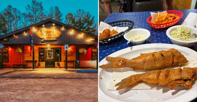The 8 Cozy Mississippi Catfish Houses Serving Sweet Tea In Mason Jars, Hushpuppies And Fried Pickles