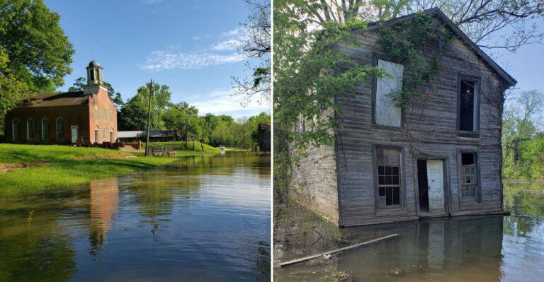The Abandoned Mississippi Ghost Town With Ruins Massive Enough To Spot From The Highway