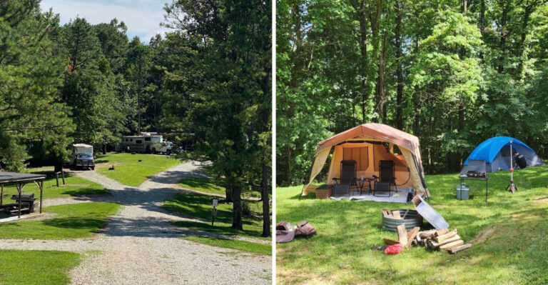 The Ohio Campground Locals Love When They Want Peace And Quiet
