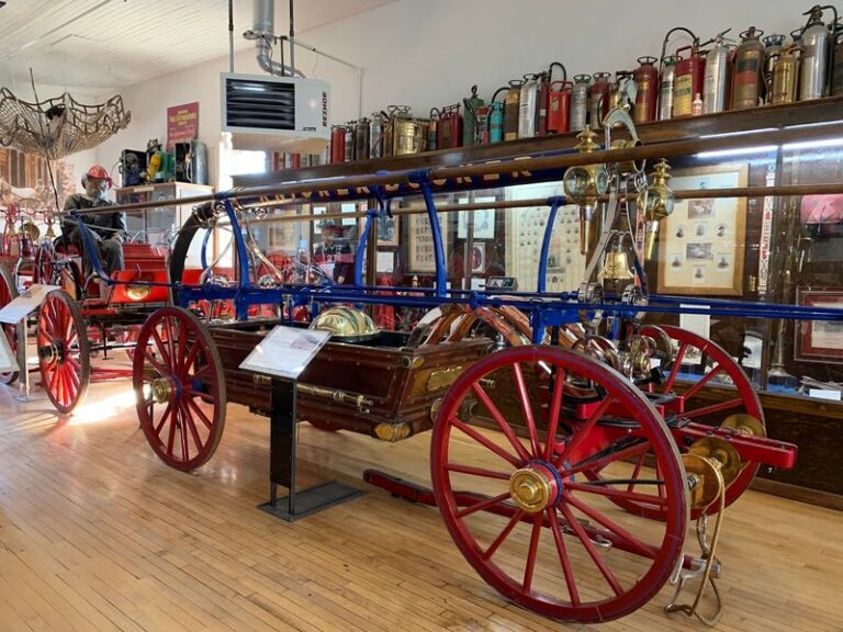 Kids Climb Right Into Old Fire Engines At This Free Virginia City Museum