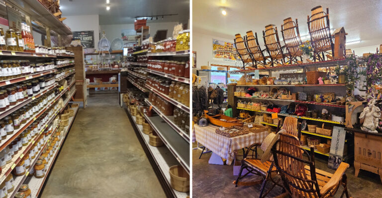 This Old-Fashioned Mississippi General Store Stocks Rows Of Home-Canned Jars And Bakes Its Own Cinnamon Rolls