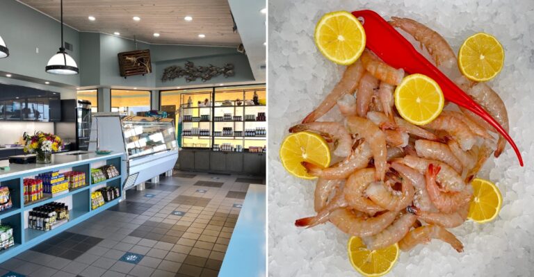 This Florida Seafood Market Is Known For Shrimp That Arrive Fresh From The Boats Each Morning