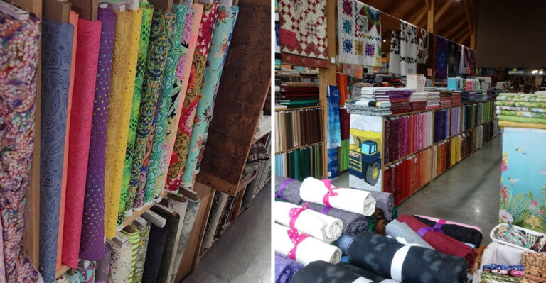 This Massive Ohio Quilt Shop Holds More Than 10,000 Bolts Of Fabric