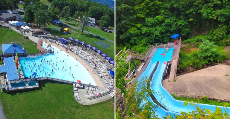 The New York Waterpark Hidden In The Woods That Most Visitors Drive Straight Past
