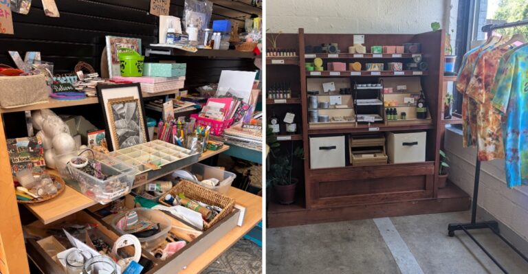 This Tennessee Zero Waste Shop Has A Creative Reuse Corner Filled With Secondhand Craft Supplies