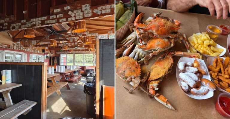 This Maryland Shore Spot Serves All-You-Can-Eat Crab Feasts That Keep Crowds Coming Back Every Weekend