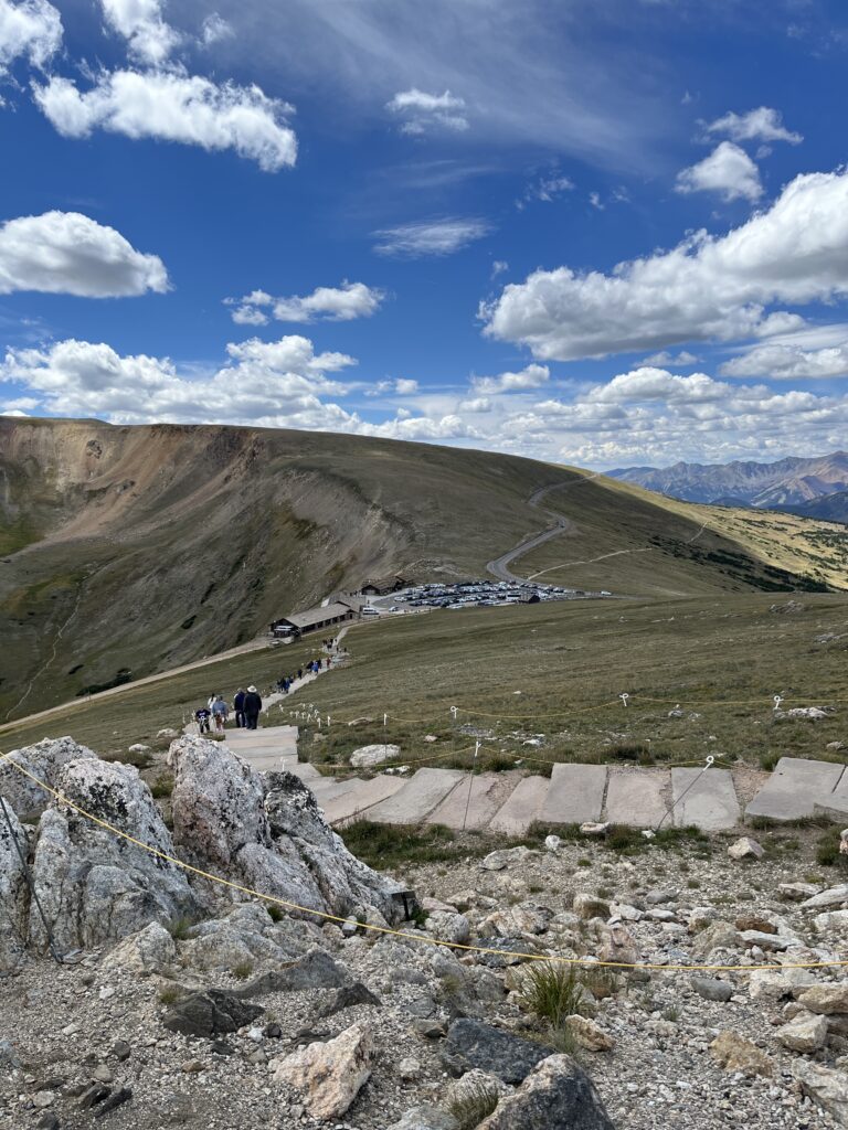 Trail Ridge Road in Rocky Mountain NP - above the tree line. (Andy Yemma)