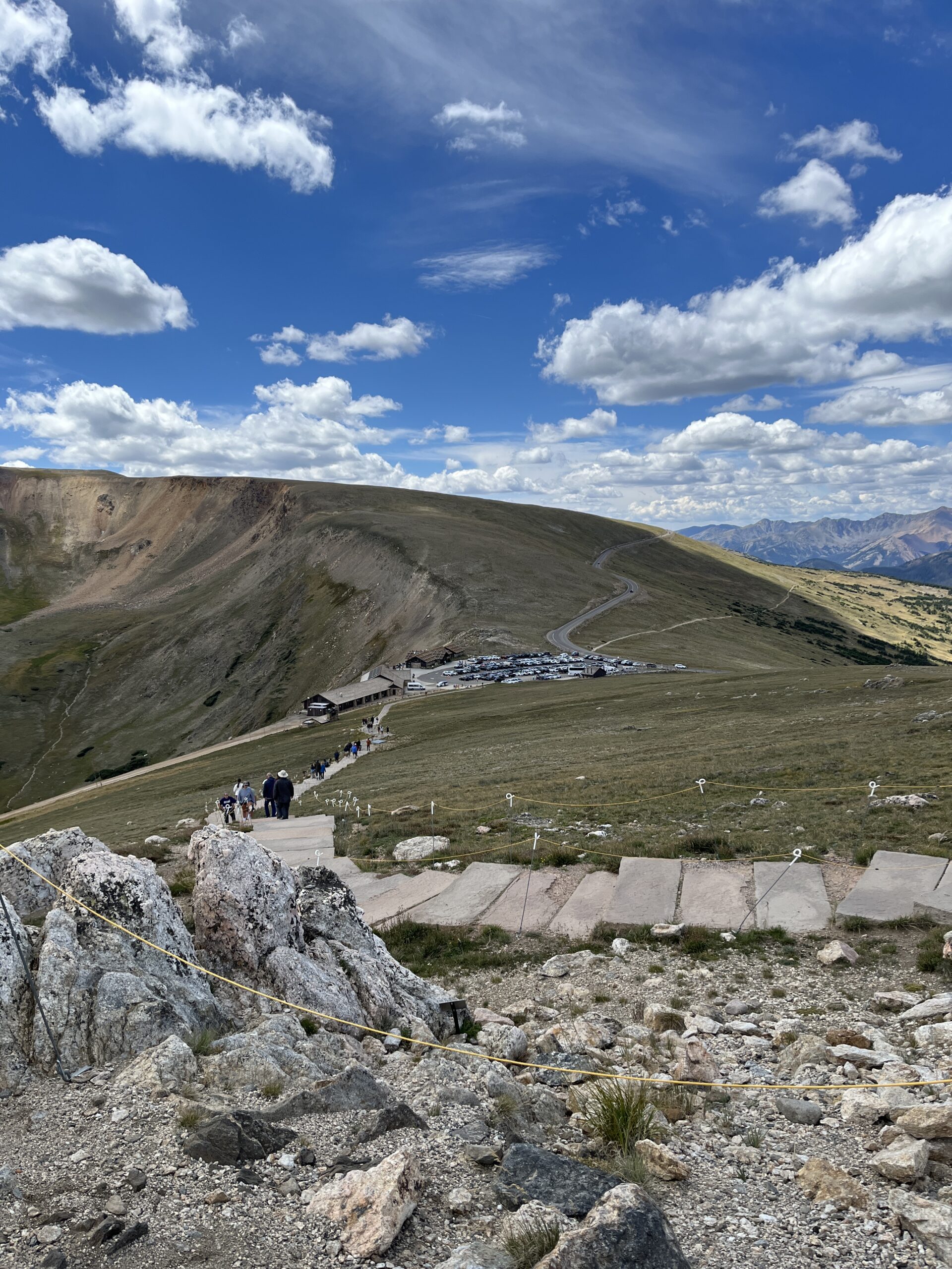 Trail Ridge Road in Rocky Mountain NP - above the tree line. (Andy Yemma)