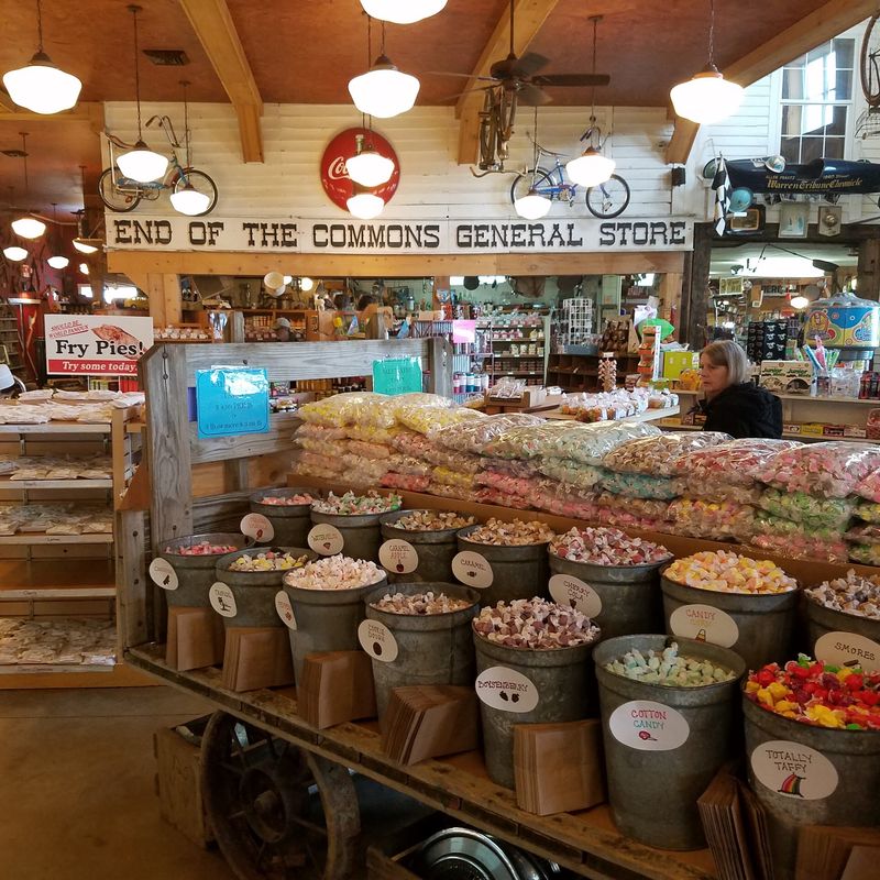 Penny Candy And A Wall Of Old-Fashioned Soda