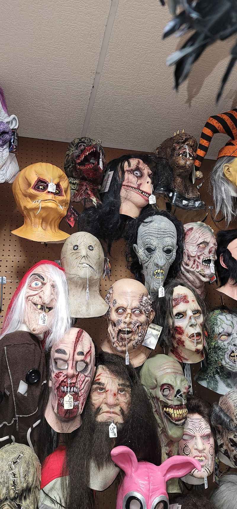 You'll Need A Minute To Take In All Those Masks