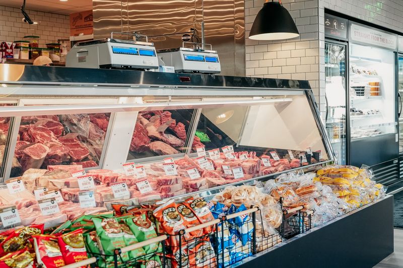 The Dry-Aged Case Is Where Your Eyes Will Land First