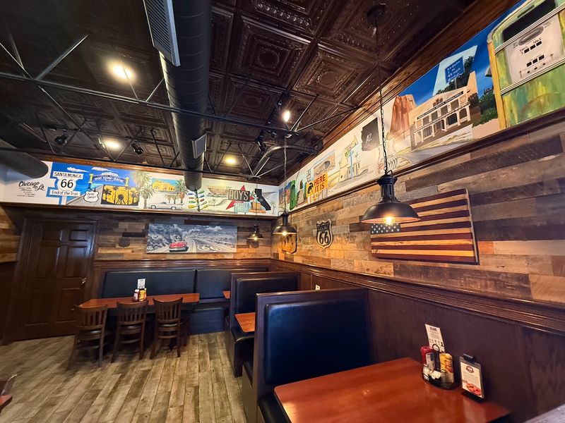 Walls Covered in Highway History
