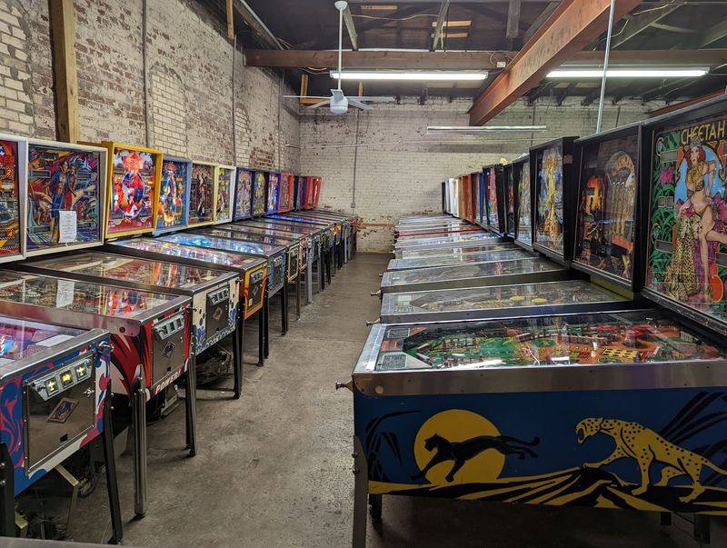 Pinball Rows That Stretch Farther Than Your Arm Can Flip