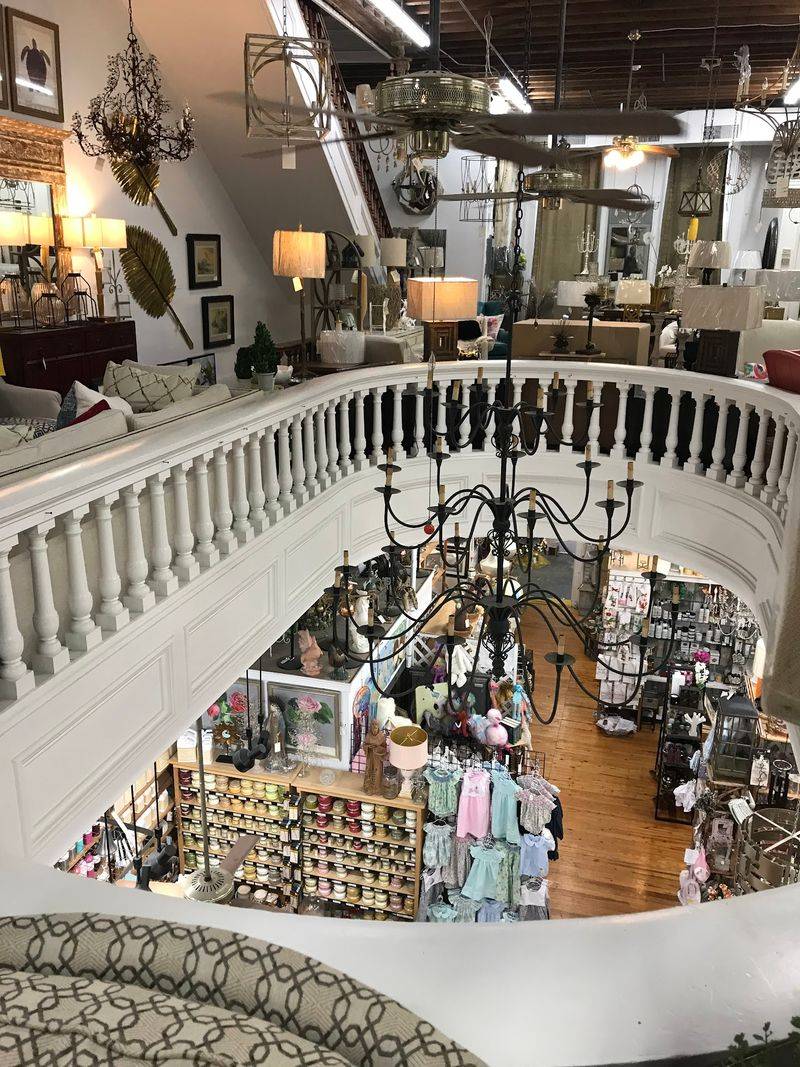Three Floors Inside a Historic Building