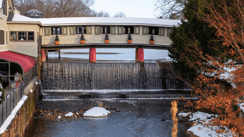 The Podunk River And Its Famous Waterfall