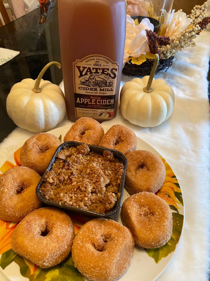 Warm Donuts With A Nutmeg Secret
