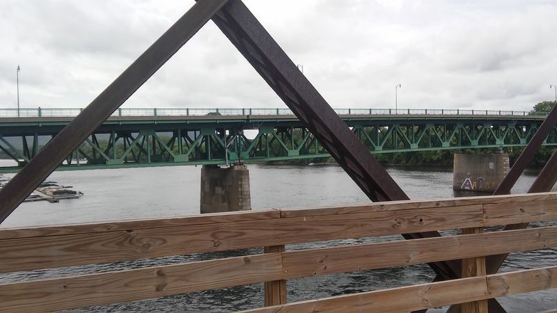 The 1887 Bridge Over The Connecticut River Steals The Show