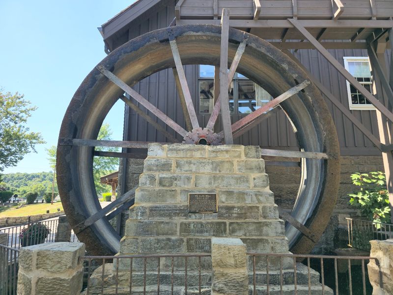 The Giant Water Wheel Steals The Show