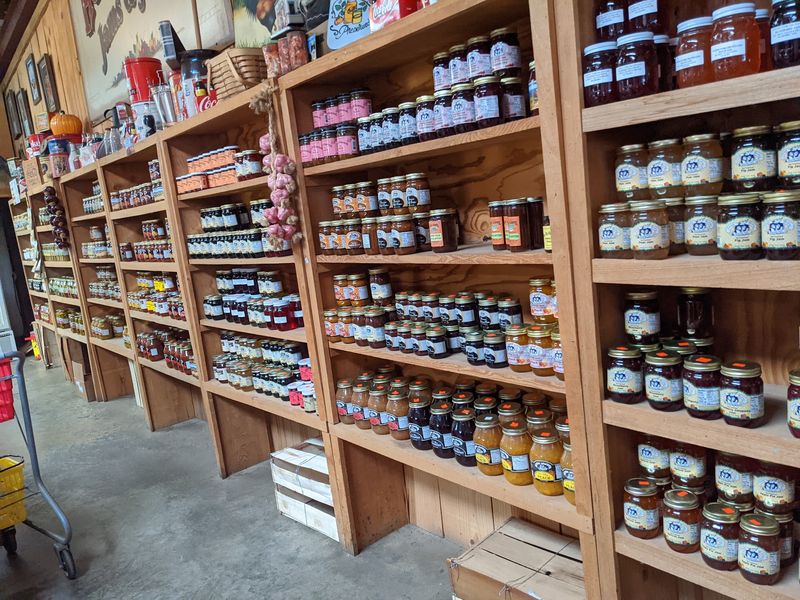 Jars Of Jam And Jelly In Every Color