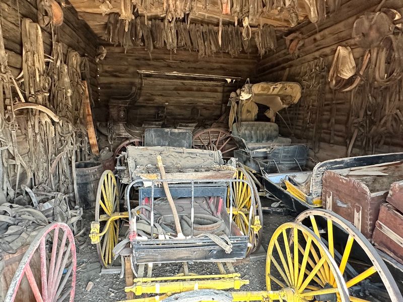 A Wagon Barn Packed With Horse Drawn History