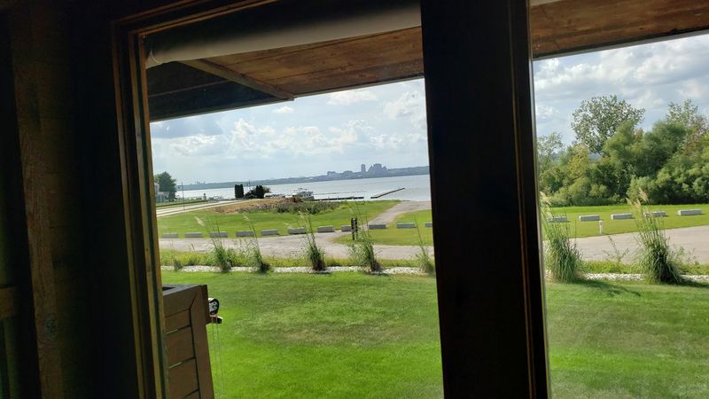 The Illinois River Puts On A Show Outside Every Window