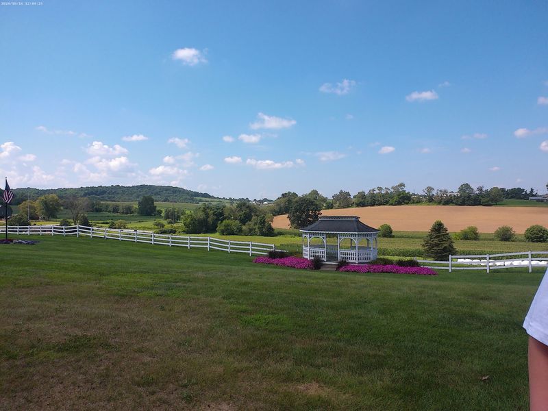 Rolling Hills and Country Roads Around the Restaurant