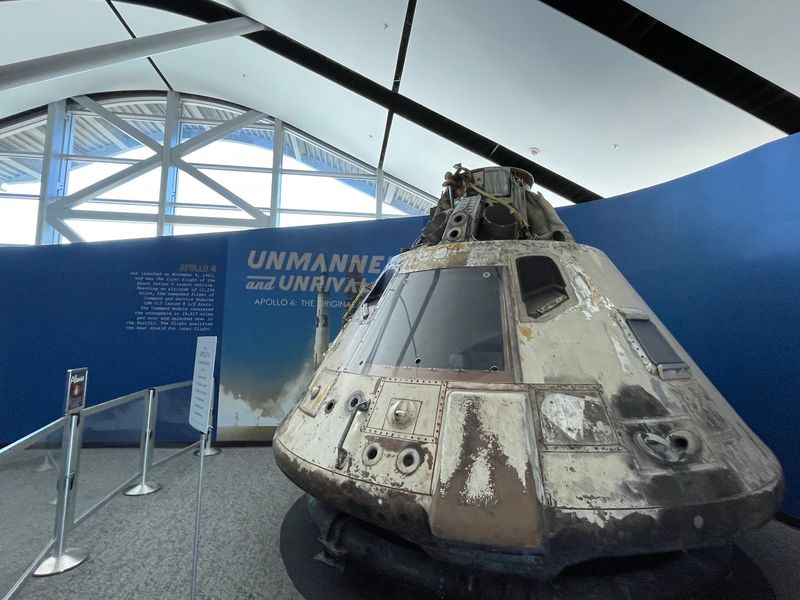 Sitting Inside an Orion Capsule
