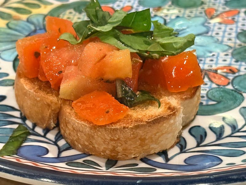 Free Bruschetta Shows Up Before You Even Ask