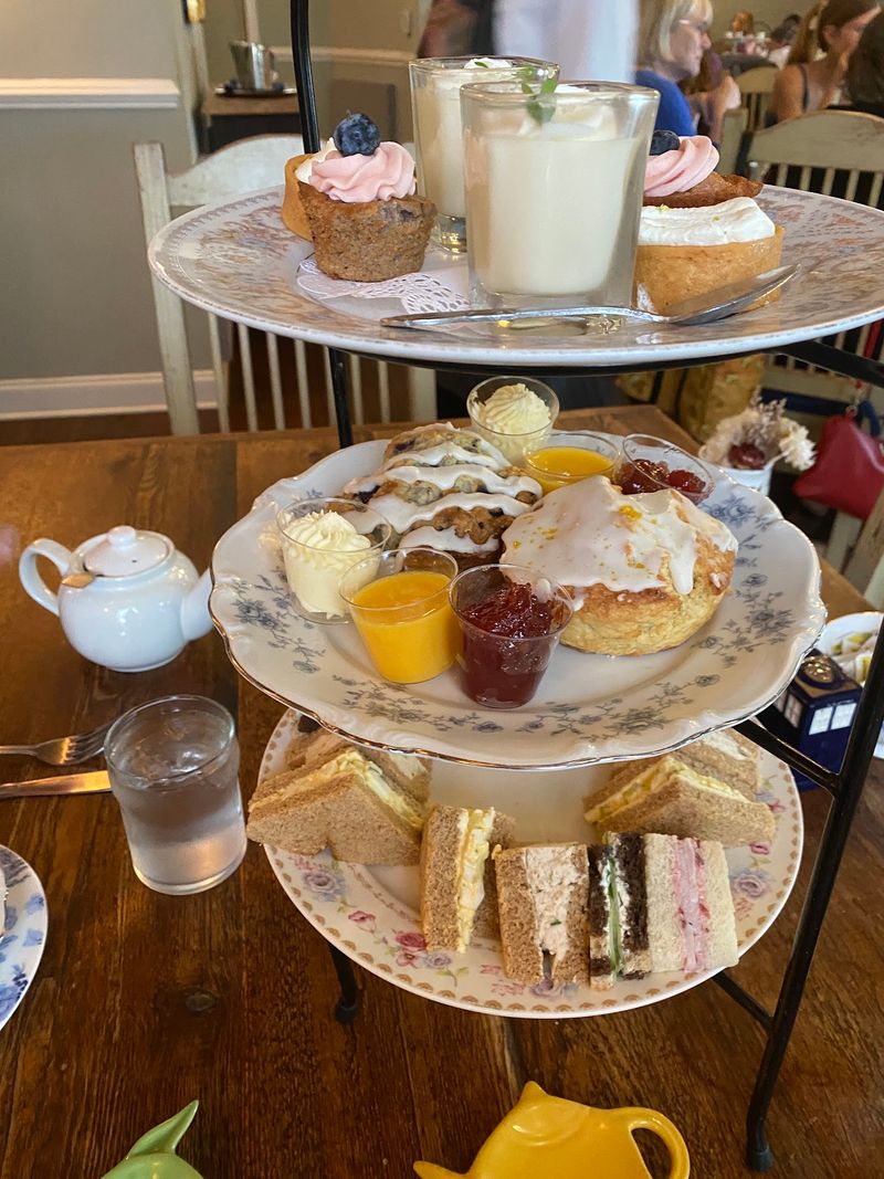Three Tiers Of Pure Tea Time Joy