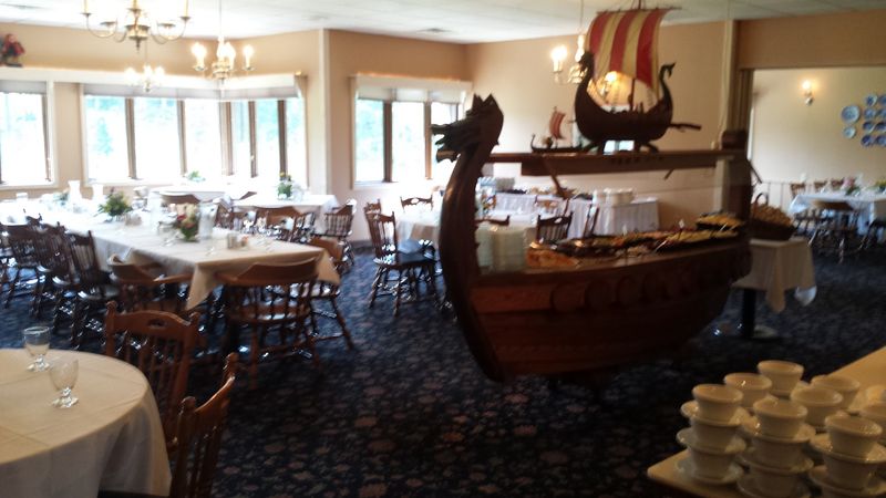 Meet The Viking Ship Salad Bar