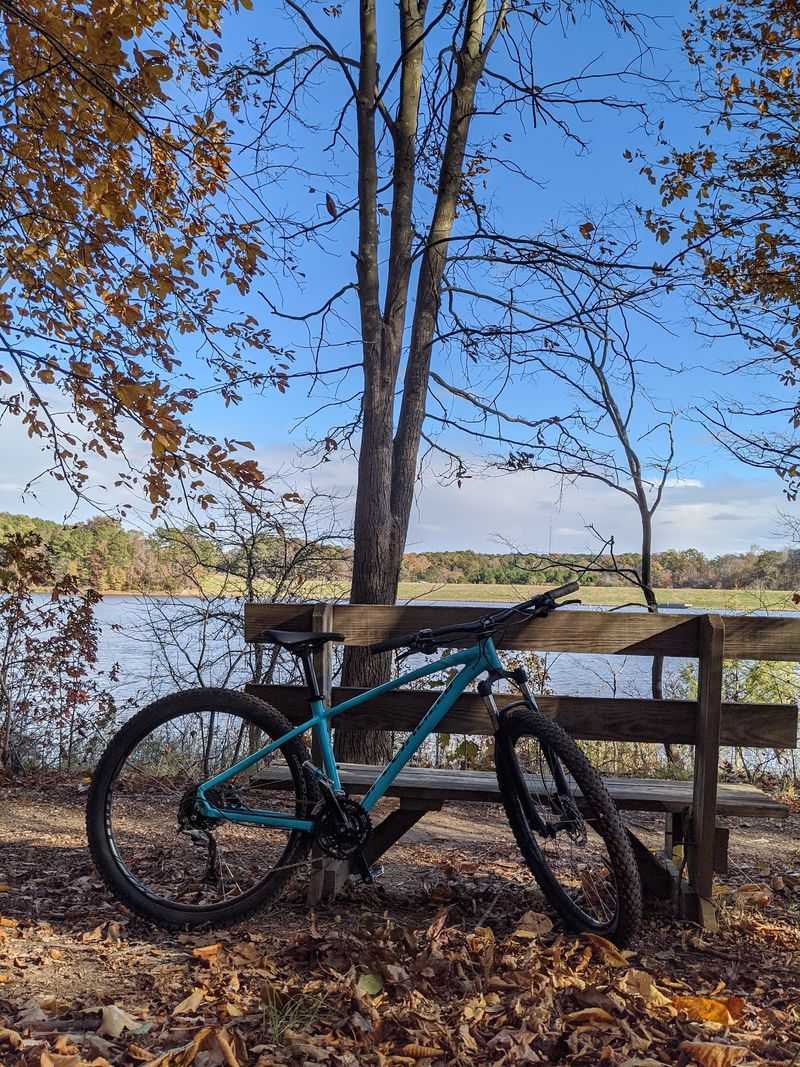 Cyclists Can Still Roll Along The Lakeside