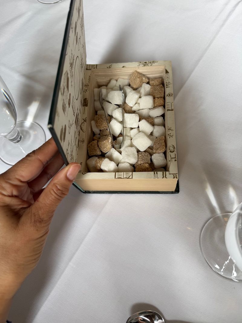 Your Menu Shows Up Dressed As A Vintage Book