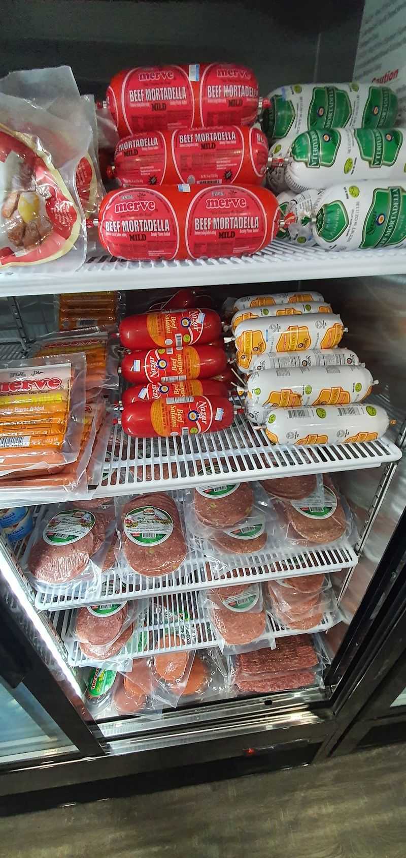 The Halal Butcher Counter