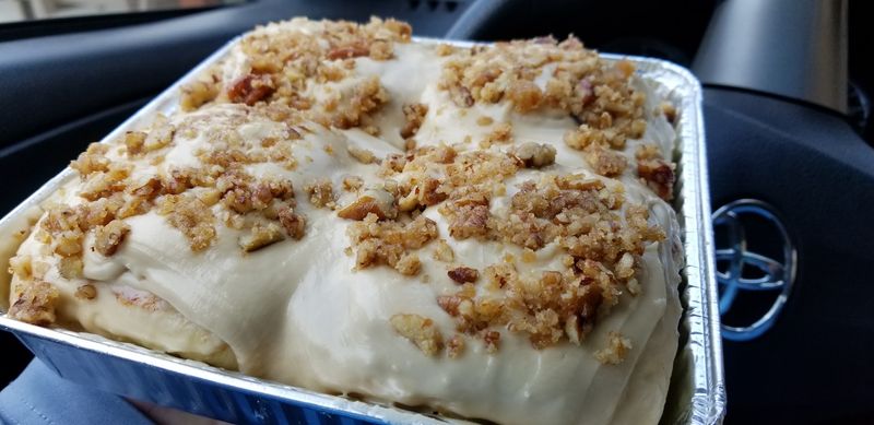 The Cinnamon Rolls Get Top Billing For Good Reason