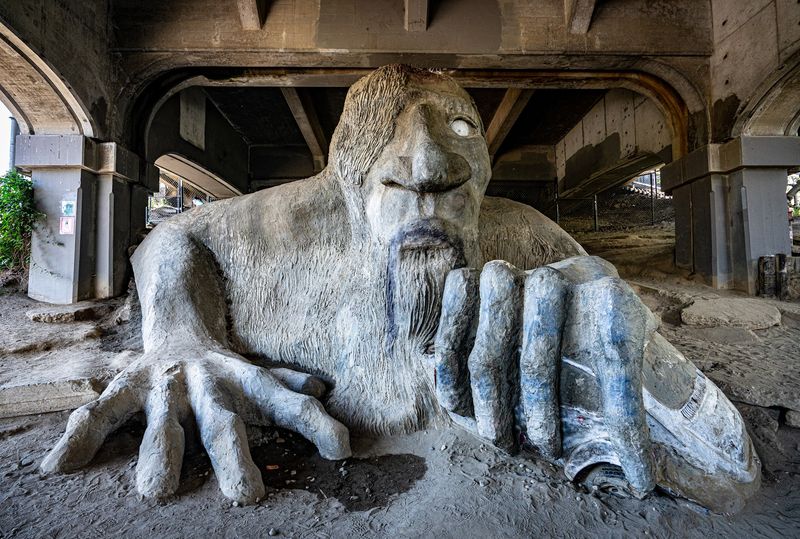 A Folktale Comes To Life Under The Aurora Bridge