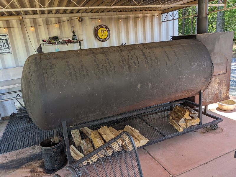 That Giant Smoker Out Back Means Business