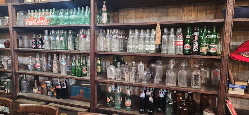 Quirky Displays and Soda Bottle Collections