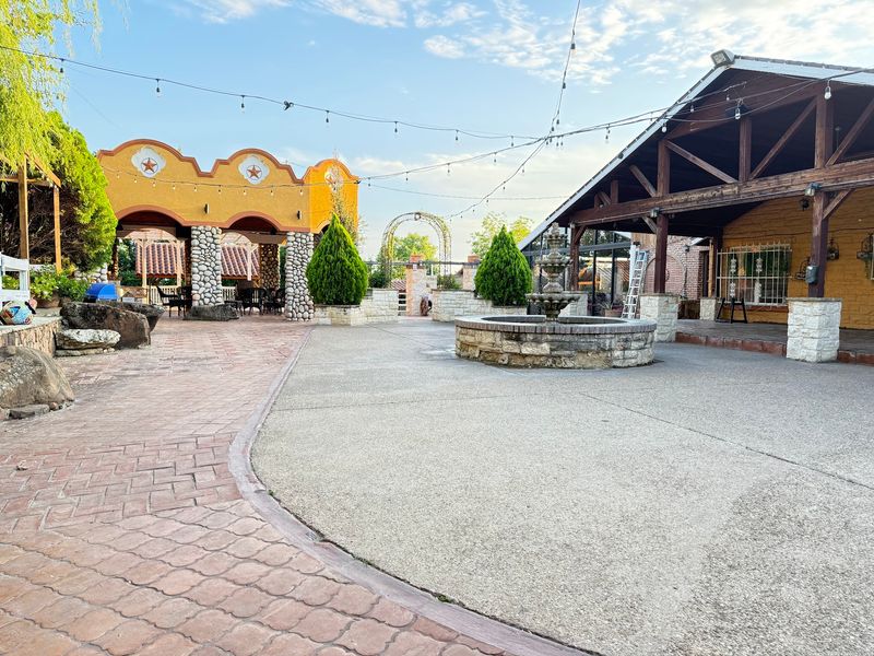 Aguas Frescas, Mariachi Music, And A Garden Patio