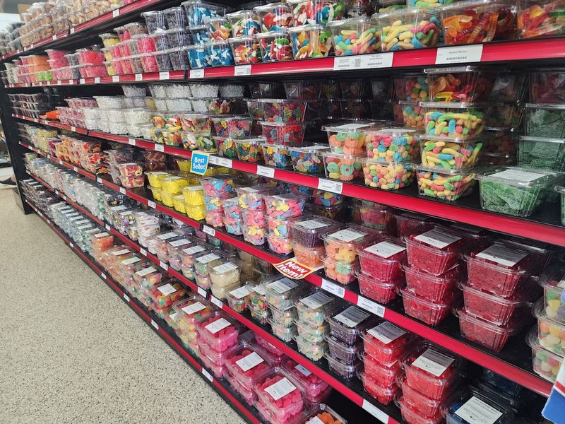 Candy From The Good Old Days Waits Up Front