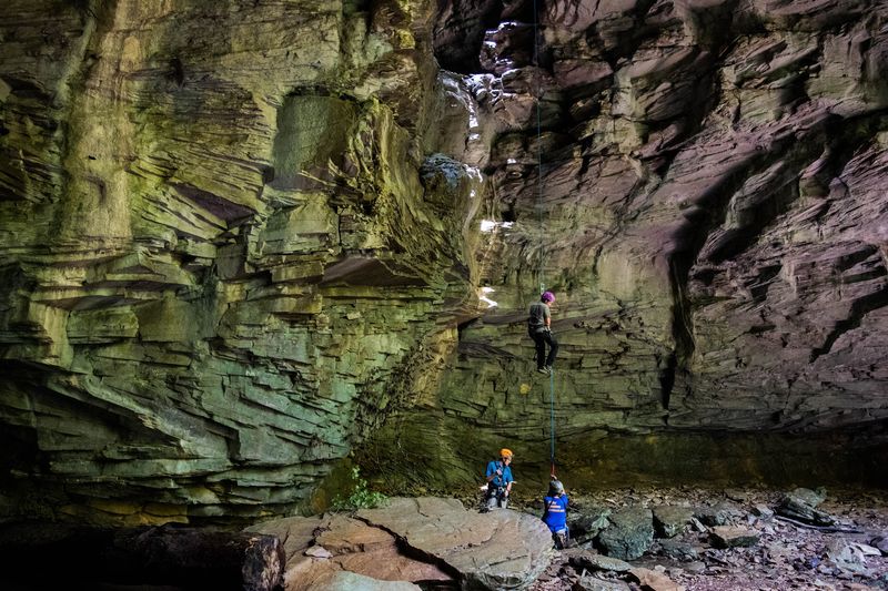 Cliffs And Climbing Ropes Raise The Stakes