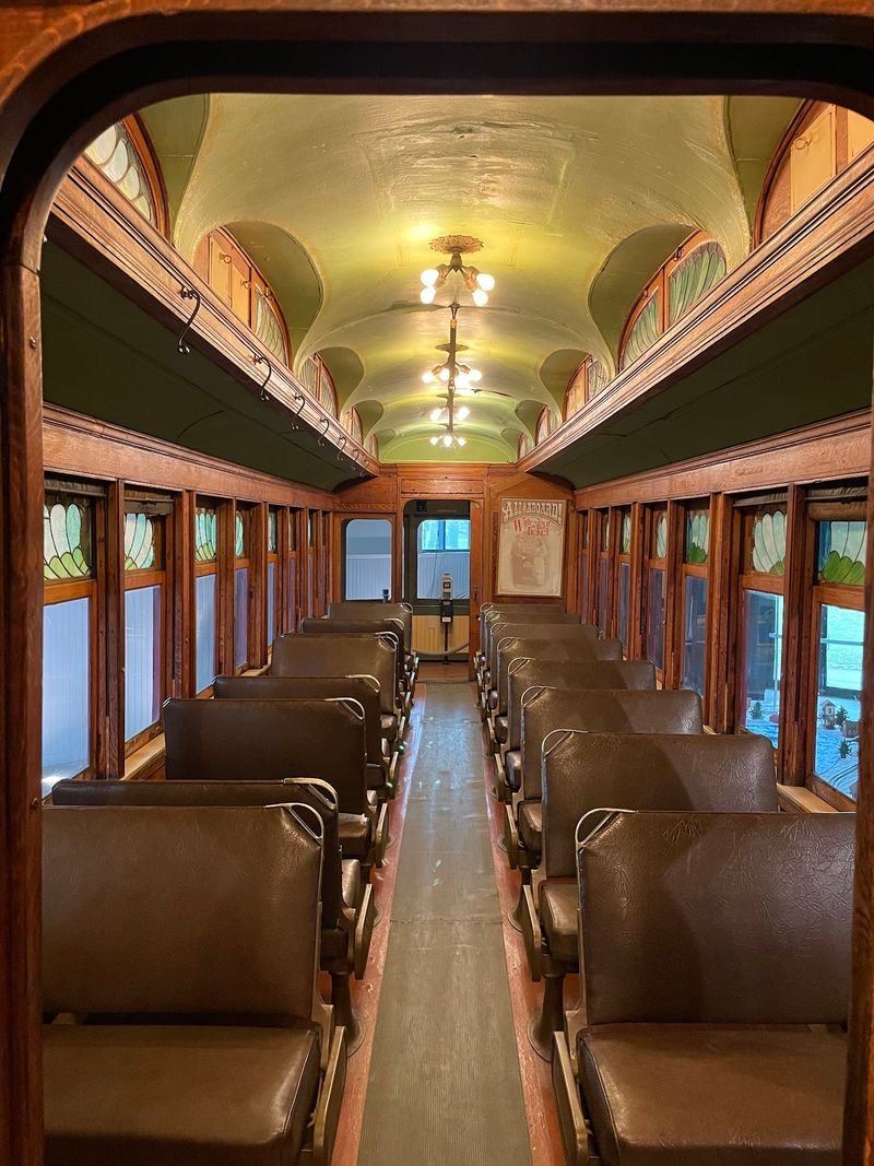 Lunch in a 1903 Railcar