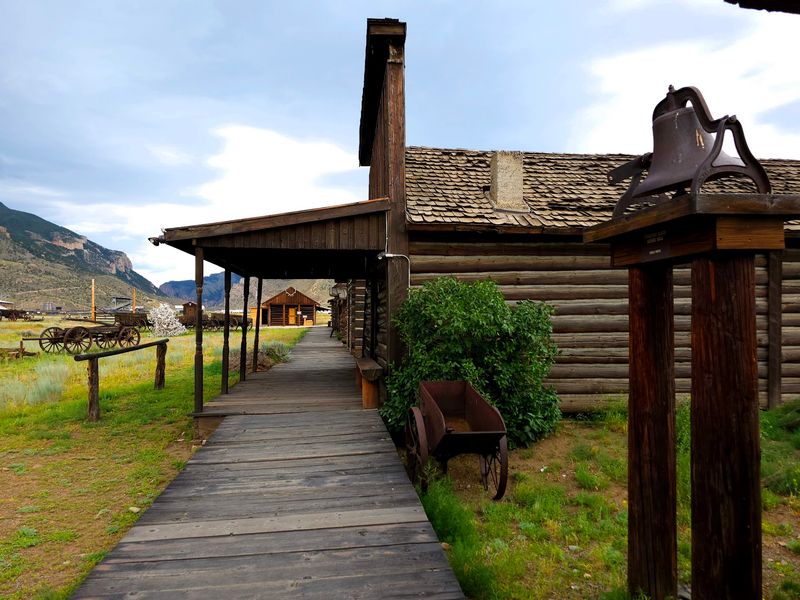 A Schoolhouse And Post Office From The 1880s